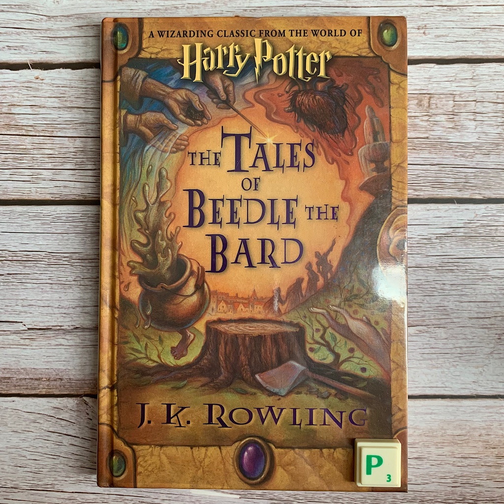 (USED) The Tales Of Beedle The Bard, Harry Potter | Shopee Thailand