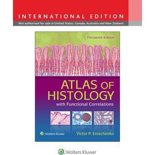 Atlas of Histology with Functional Correlations, 13ed - IE - ISBN 9781496310231