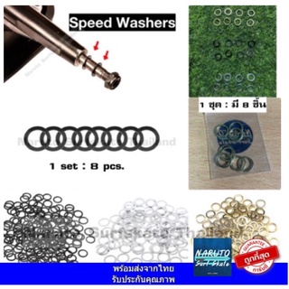 น็อต แหวน อะไหล่สเก็ตบอร์ด อะไหล่ล้อ เซิร์ฟสเก็ต Speed Washers -Speed Rings 🔥for Surfskate  Longboard Skate💥(พร้อมส่ง)