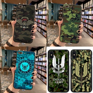 เคสโทรศัพท์มือถือ ลายพรางทหาร สําหรับ iphone 5 5S 6 6S 7 8 Plus X XS Max XR SE 2016 2020 110GDP