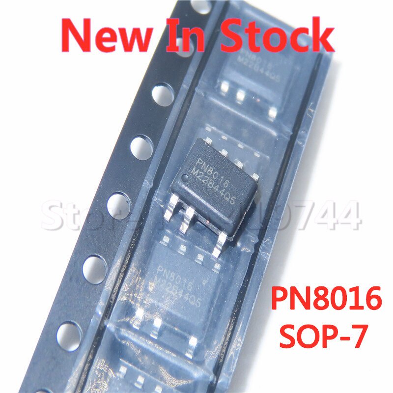 5 ชิ้น/ล็อต PN8016 PN8016SSC-R1B SOP-7 แรงดันไฟฟ้าสูงในตัว MOS non-isolated power manage IC