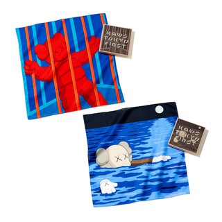 KAWS Tokyo first Handkerchief แท้ 100%