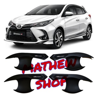 ฝาครอบด้านนอก สีดํา สําหรับ Yaris GR Sport 2018 2019 2020 2021 2022 2018Up