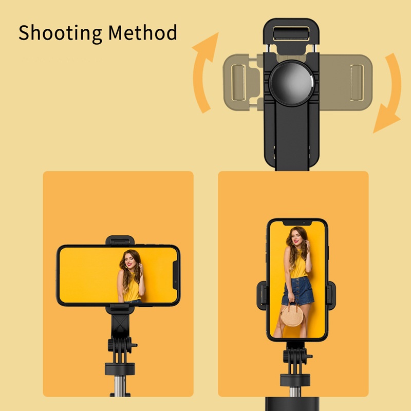 High Quality 360 Rotation Wireless Shutter Selfie Stick L05 With Long ...
