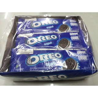 Oreo โอรีโอ้คุ๊กกี้​สอดไส้ครีม ขนาด28.5กรัม​ x​ 12ชิ้นครับ