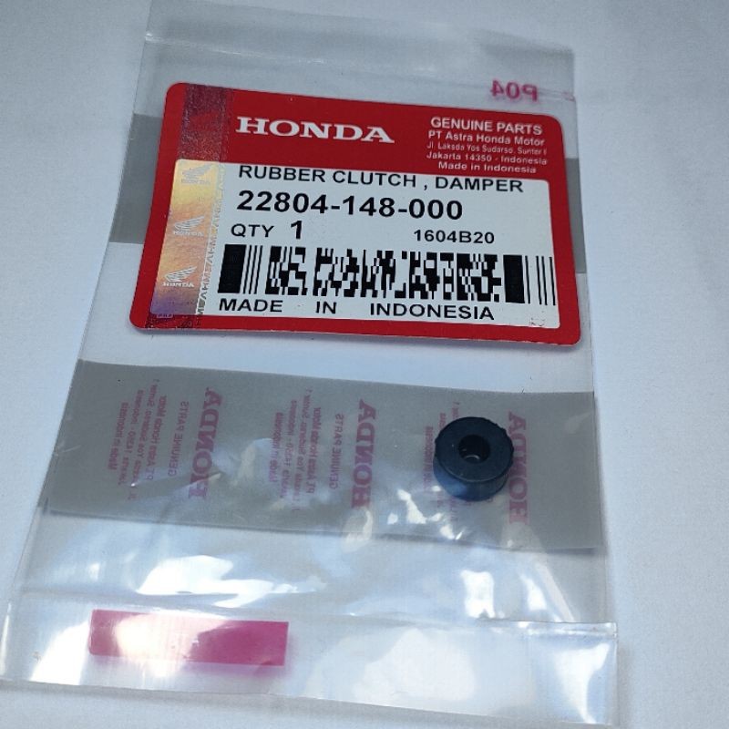 ยางคลัตช์คู่สําหรับ honda beat, Vario, spacy, scoopy, genio, PCX, Vario 150 ฯลฯ OEM 22804-148-000