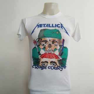 เสื้อวง Metallica สไตล์วินเทจ