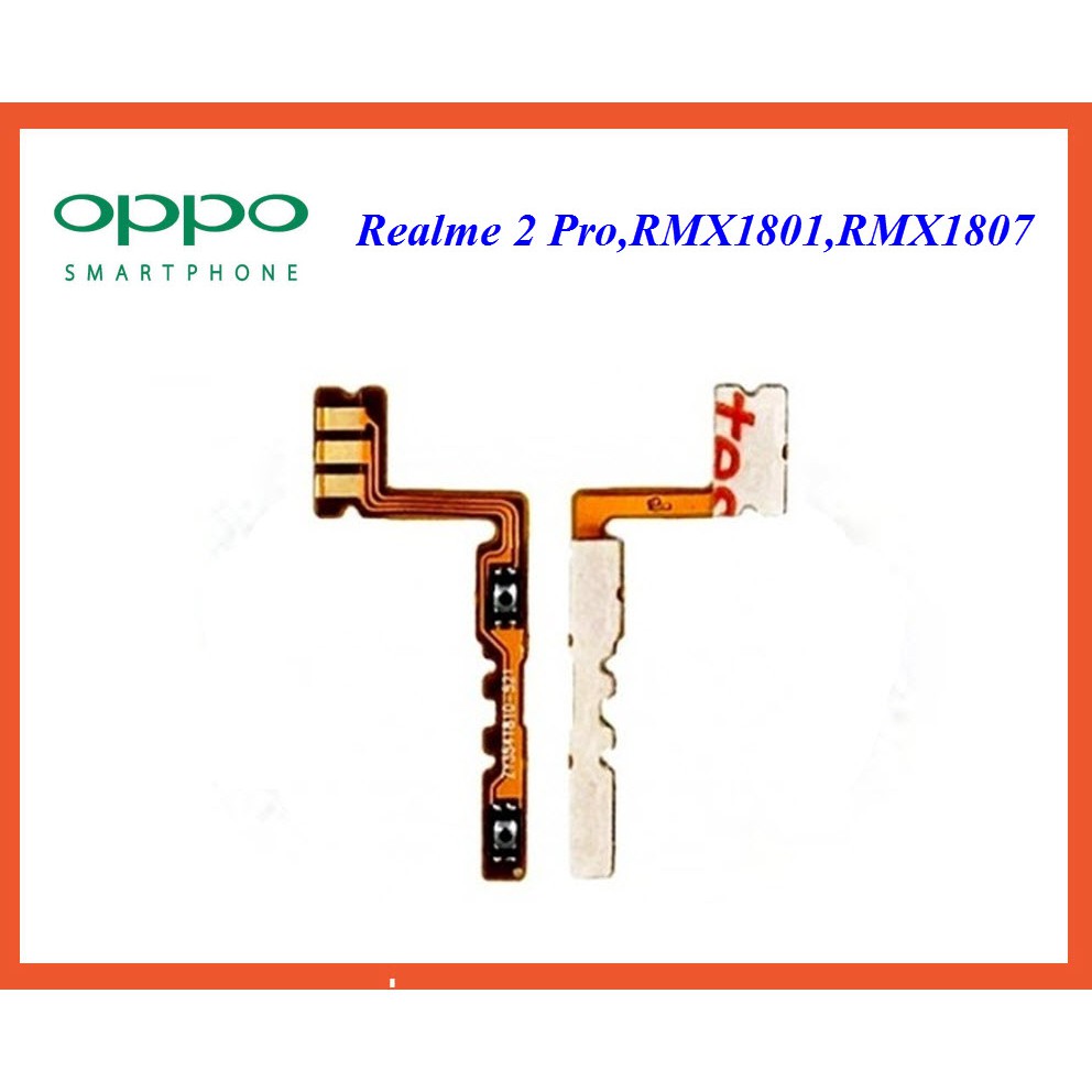 แพรชุด Vol.ปรับเสียง Oppo Realme 2 Pro,RMX1801,RMX1807