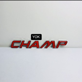 โลโก้คำว่าChampติดท้ายToyota Vigoราคาต่อชิ้น