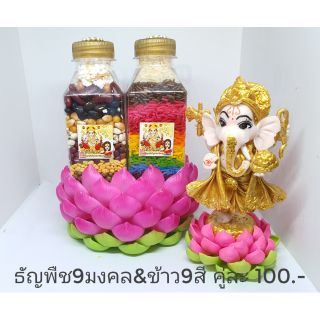 ข้าวอักษัต9สี&amp;ธัญพืช9อย่าง