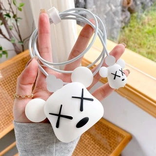 【ส่งจากไทย 114สาย ไม่มีสาย】เคส สายชาร์จ ลายการ์ตูนน่ารัก สำหรับ ไอโฟน Power Adapter 18W/20W
