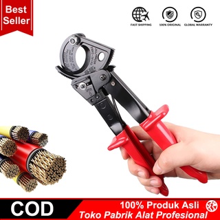 Pemotong Kabel Ratchet Ratcheting HS-325A 240mm2 Pemotong Kawat Desain Jerman