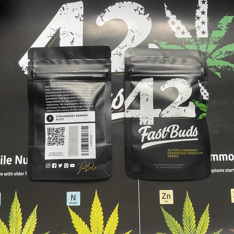 #StrawberryBananaAuto #Fastbuds #เมล็ดพันธุ์กัญชา #เมล็ดพันธุ์ออโต้ #ของแท้