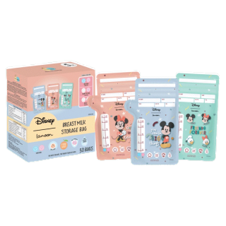 Disney x Lamoonbabyถุงเก็บน้ำนม เฟสทีฟ มิคกี้แอนด์เฟรนด์ ขนาด 5 ออนซ์ 30 ชิ้น