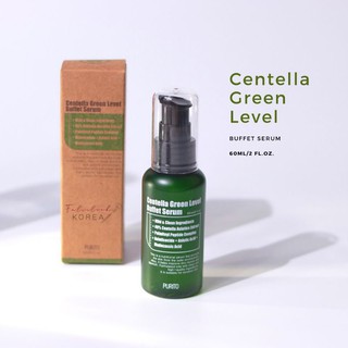 (พร้อมส่ง)PURITO Centella Green Level Buffet Serum ขนาด 60 ml