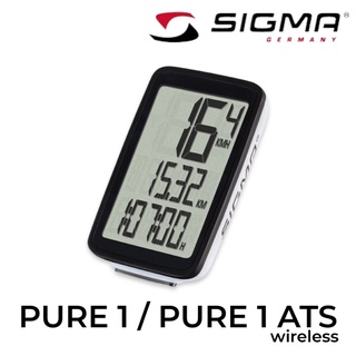 🔥ศูนย์ไทย ไมล์ จักรยาน วัดความเร็ว SIGMA PURE 1 &amp; 1 ATS ไร้สาย จอใหญ่ ใช้งานง่าย