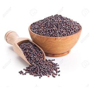 เมล็ดมัสตาร์ดสีดำ – Black Mustard Seeds -- Kala Sarso