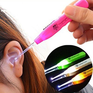 ไม้แคะหูมีไฟ เปลี่ยนหัวได้ ไม้แคะหู LED ที่แคะหูเด็ก ที่แคะหูมีไฟ Ear Wax Remove