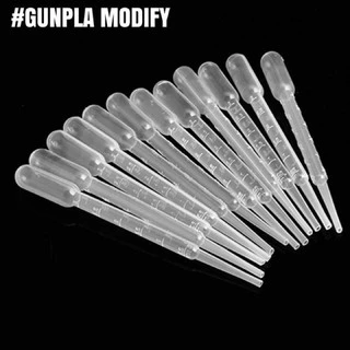 ดรอปเปอร์ 3 ml Airbrush Dropper Pipette แบบยาว 5 ชิ้น