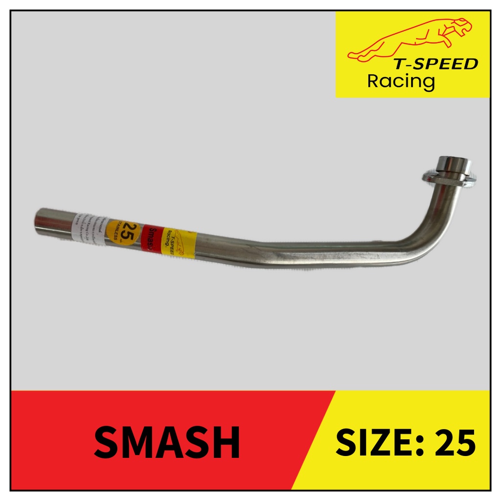 คอท่อSmash/Best สแตนเลส Size 22/ 25/ 28 m.m.