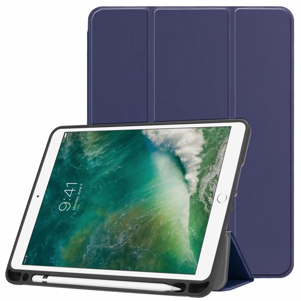 ธุรกิจ ผู้คุ้มครอง iPad Air 2 Air2 Case น่ารัก กรณี Apple Pen สล็อต เจ้าของ iPad9.7 9.7 นิ้ว Smart Cover ถุง