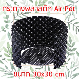 กระถางพลาสติก Air Pot ขนาด กว้าง 30 x สูง 30 cm.