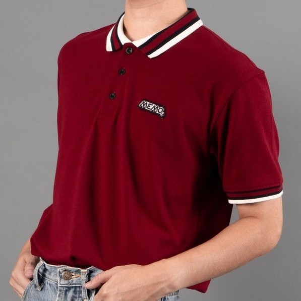 ลด80.-เก็บคูปองหน้าร้าน🔥ไซส์ M เสื้อโปโล Memo Clothing รุ่น POLO MEMOBRAND