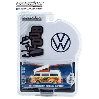 Greenlight 1/64 Club V-Dub Series 14 - 1973 Volkswagen Type 2 Westfalia Campmobile 36050