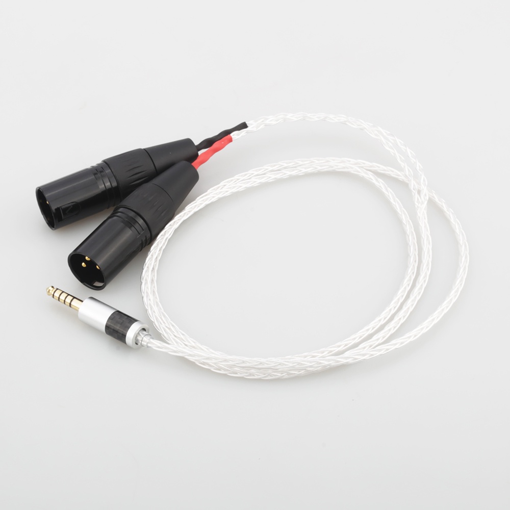Cavo Adattatore Audio Bilanciato 4.4mm Maschio A 2x XLR 3 Pin Maschio - Varie Lunghezze
