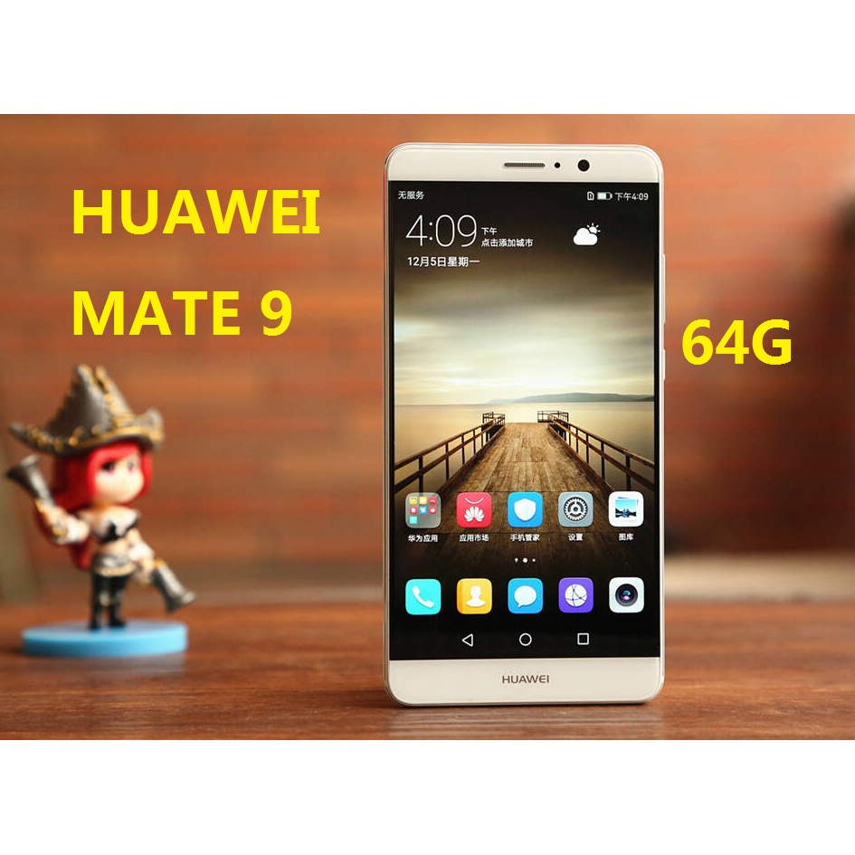 โทรศัพท์มือสอง HUAWEI Mate9 100%MOBILE PHONE 4Gต้นฉบับ 4+64Gโทรศัพท์มือถือ