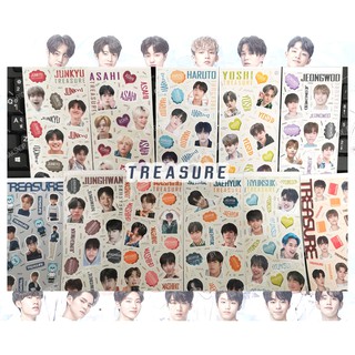 [มีลายรวมมาเพิ่มค่ะ] สติ๊กเกอร์มินิ  Treasure  [ไดคัท]