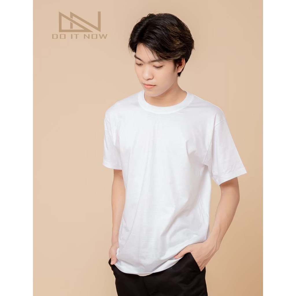 เสื้อคอกลมสีขาวBy Doitnow  สินค้าคุณภาพ จากแห่งผลิตโดยตรง!! #4