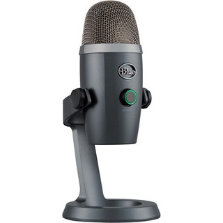 Blue Yeti Nano *ของแท้ รับประกัน 1ปี* ไมค์ USB แบบมัลติแพทเทิร์น, 24-Bit/48 kHz, รองรับ Mac/PC/iOS