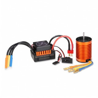 Hsp ชุดอุปกรณ์ไฟฟ้าไร้แปรงถ่าน 9T 4370KV 60A ESC HPI สําหรับรถยนต์