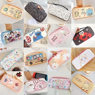 2021 New Nintendo Switch Handbag Switch Lite Shockproof Protective Case Cartoon Storage Bag  Game Console Bag Waterproof Storage Box Portable Storage Case