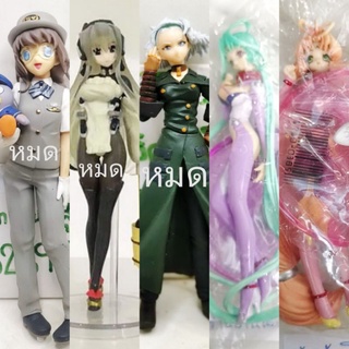 (แท้/มือ1,2) Sega Tetsudou Musume Kawaguchi Misono Figure,Horizon in the Middle of Nowhere แว่น อุ้มเพนกวิน,เทา,กระบวย