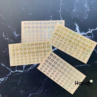 สติกเกอร์ตัวอักษรเฉพาะ A E I O U มีH M N P R S Tแยกค่ะ (Alphabet sticker,Metal Sticker)