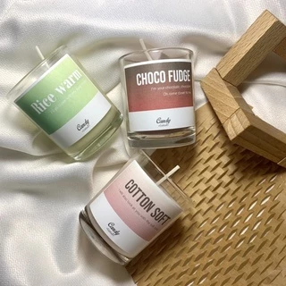 ⭐(สินค้าพร้อมส่ง) เทียนหอม กลิ่น ค็อตตอน ซอฟท์ - Soy Candle Cotton Soft เทียนหอมไขถั่วเหลือง เทียน ของขวัญ