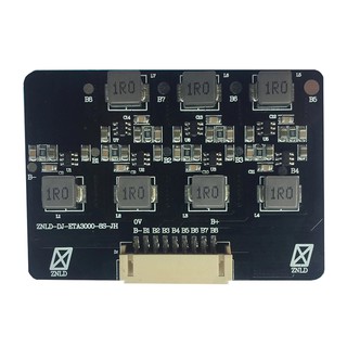 2-8S 1.2A Balance Li-ion Lifepo4 แบตเตอรี่ลิเธียม Active Equalizer Balancer Inductive Energy Transfer Board BMS 3S 4S 5S 6S 7S