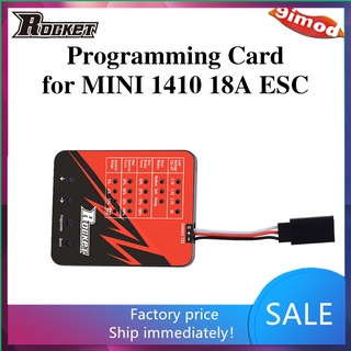 การ์ดโปรแกรมมิ่ง LED โวลต์เทจต่ํา สําหรับ MINI 1410 18A ESC Speed Controller