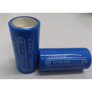 (1 ก้อน) LiitoKala Lii-70A 32700 3.2 v 7000mAh แบตเตอรี่ชาร์จ LiFePO4