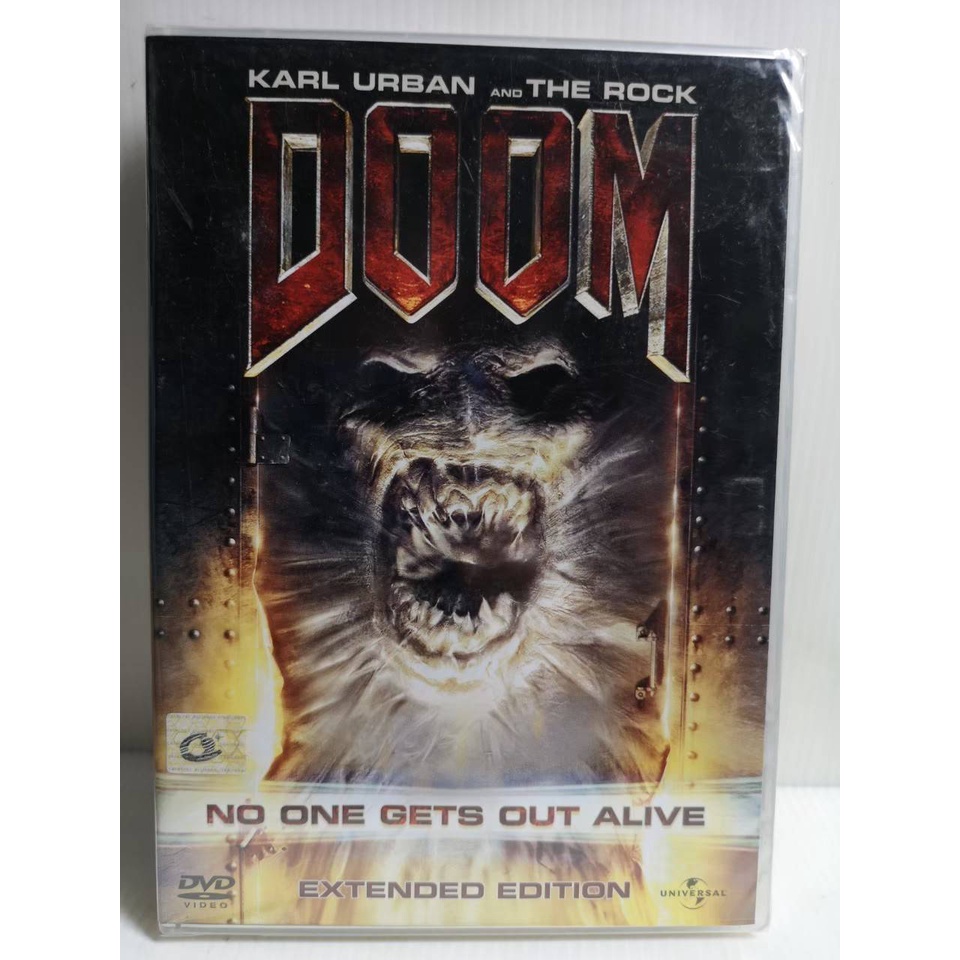 DVD : Doom (2005) ดูม ล่าตายมนุษย์กลายพันธุ์ " Karl Urban, Dwayne Johnson (The Rock) "