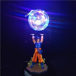 ขายดี โมเดลฟิกเกอร์ ตุ๊กตา Dragon Ball Powder Can Not Be Missed Guko Vitality Bomb มีไฟกลางคืน LED