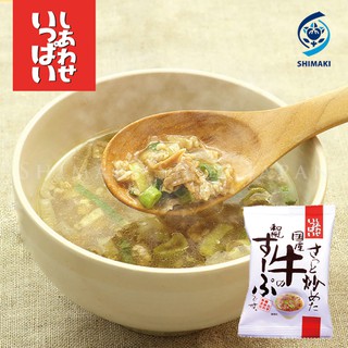 [Japan Organic] Instant Freeze-dried Soup | Fried beef flavor | Cosmos Foods (10.3g x 10pcs)