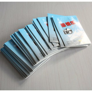 ผ้าทําความสะอาดเลนส์กล้อง 50 แผ่น