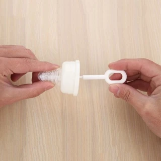 Wit ชุดทําความสะอาดแปรงขวดนม 5 ชิ้นพร้อมแปรงล้างจุกนม Simple ButPractical