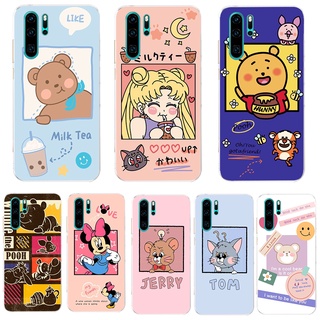 เคส huawei p30 p30 Pro P40 P40 Pro ใส TPU ซิลิโคน เคสนิ่ม