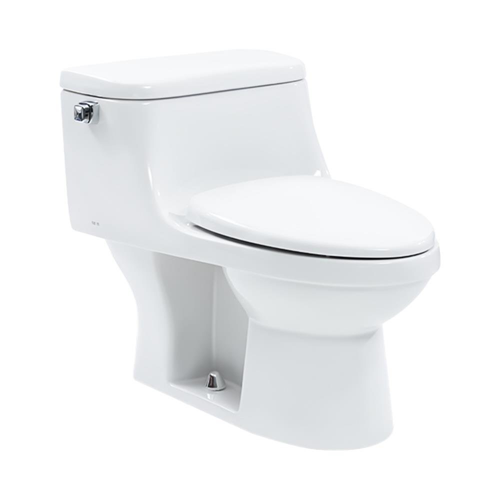 Sanitary ware 1-PIECE TOILET NAHM SVN21706101N01 6L WHITE sanitary ware toilet สุขภัณฑ์นั่งราบ สุขภัณฑ์ 1 ชิ้น NAHM SVN2