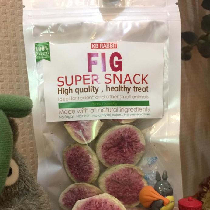 Super Snack Fig ลูกฟิกอบกรอบ Freeze Dry 100%