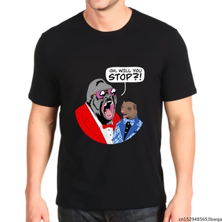 เสื้อยืดพิมพ์ลายกราฟฟิก Oh Will You Stop Gorilla And The Weasel สําหรับผู้ชาย